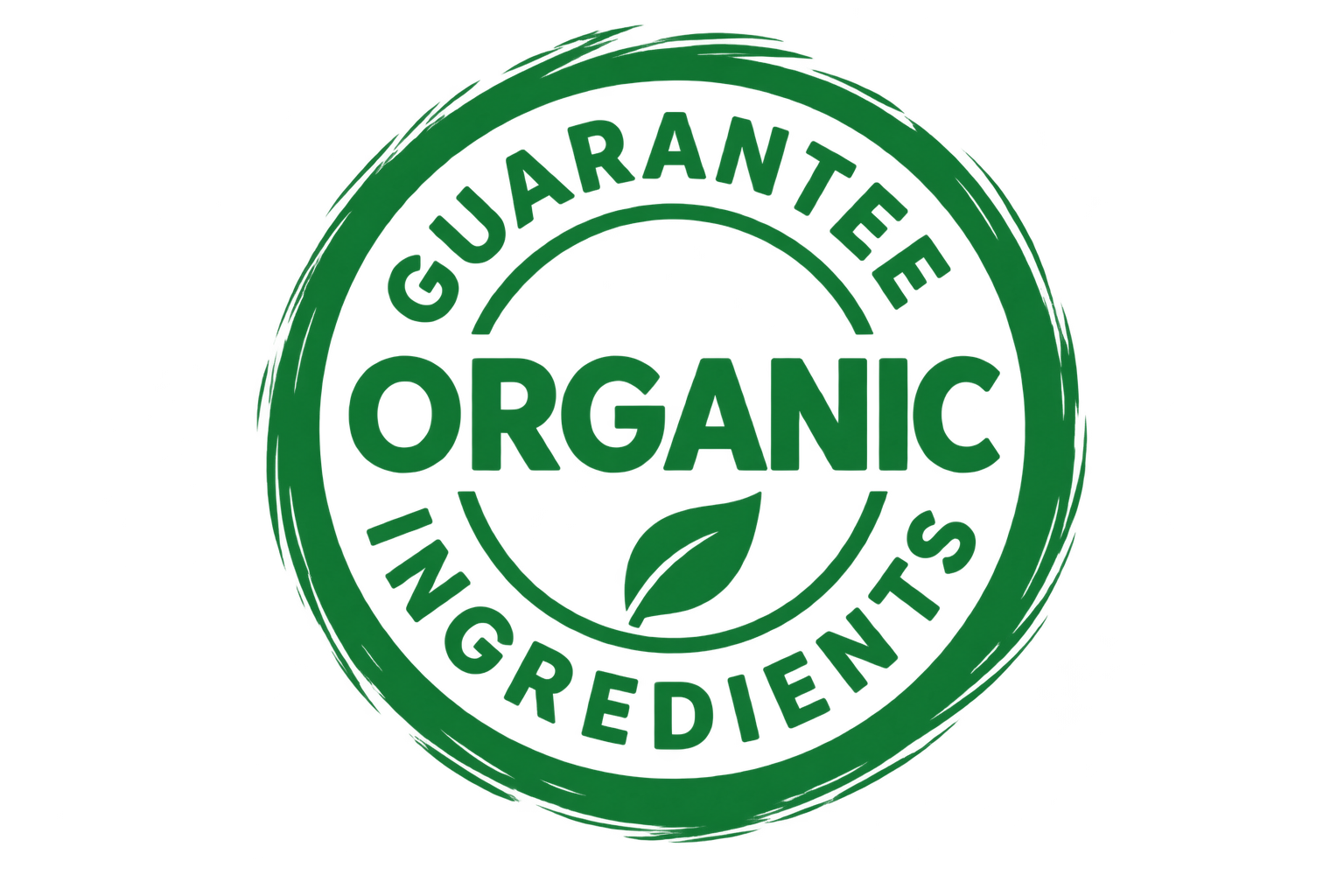 Guarantee Organic Ingredients Badge
